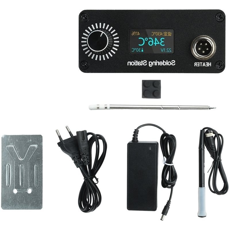 Soldering Station T12 Oled - 【A56X】Estación de soldadura digital portátil T12