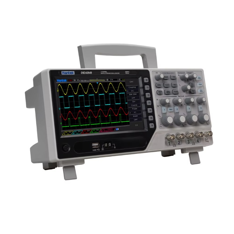 Digital Storage Oscilloscope 100Mhz 4Ch - Osciloscopio Digital de Almacenamiento Hantek Serie