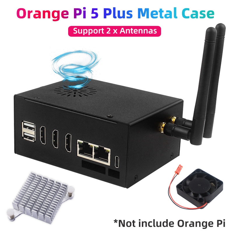 Orange Pi 5 Plus 16Gb - Orange Pi 5 Plus carcasa de