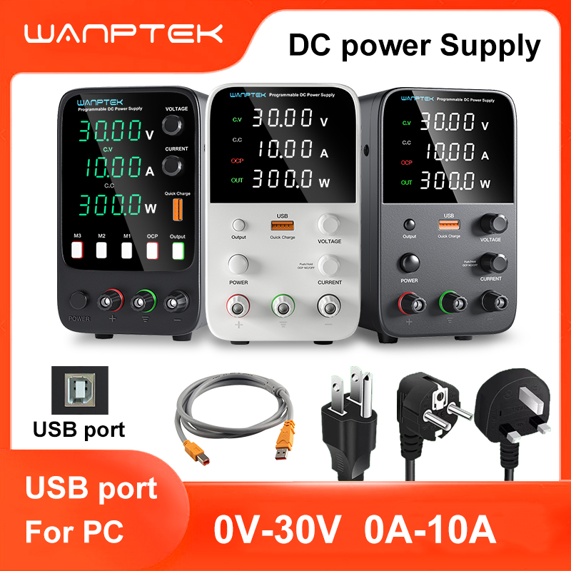 Programmable Dc Power Supply 60V 5A - Fuente de Alimentación de Laboratorio Wanptek,