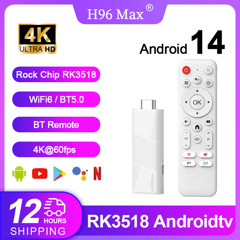 Radxa Rock 5B 16Gb - H96 MAX RK3518 Android 14 Smart