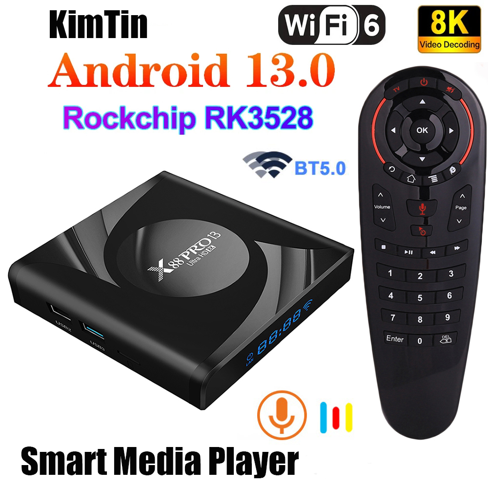 Radxa Rock 5B 16Gb - Caja de TV Google Voice Assista