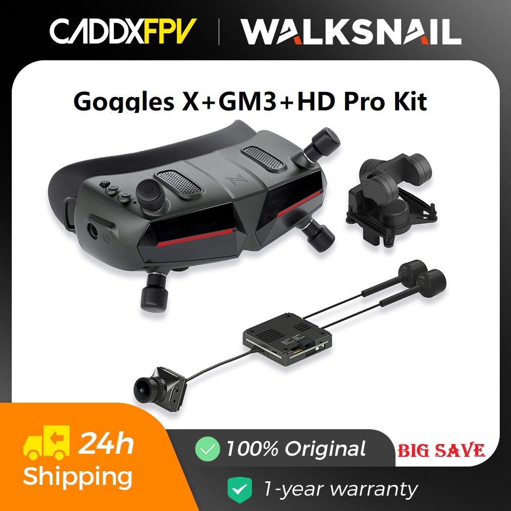 Fpv Goggles Avatar Hd Receiver - Gafas Caddx Walksnail Avatar HD X