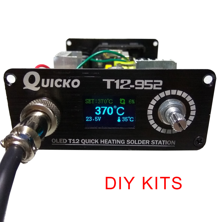 Soldering Station T12 Oled - Estación de soldadura T12 STC-OLED, kits