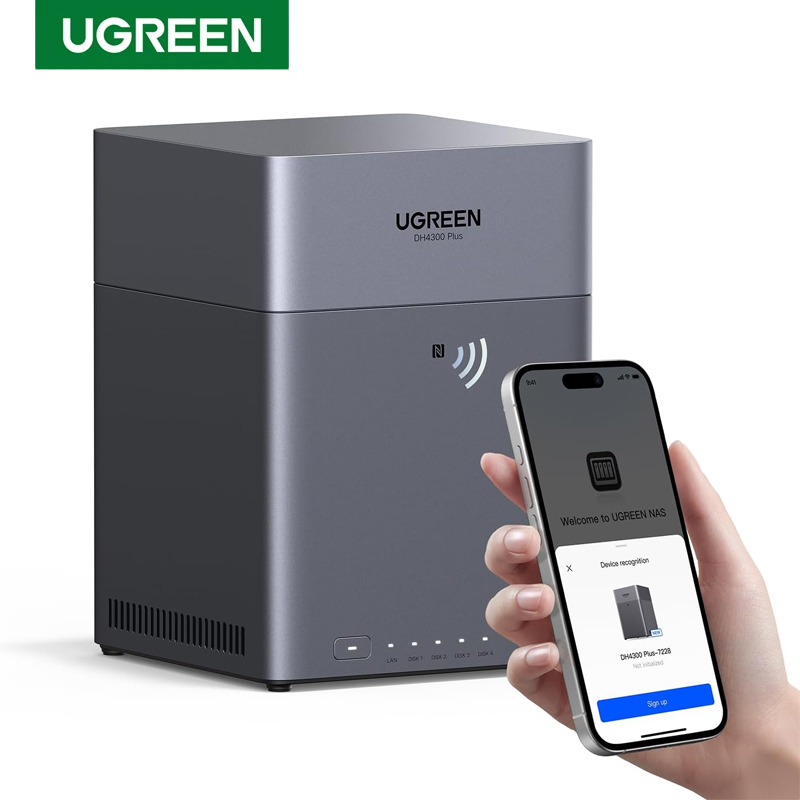 Khadas Vim4 8Gb - UGREEN NAS DH4300 Plus NAS de