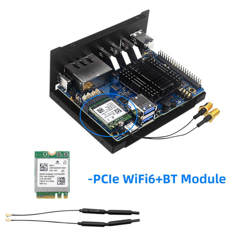 Orange Pi 5 Plus carcasa de Me - Orange Pi 5 Plus 16Gb reseña y precio