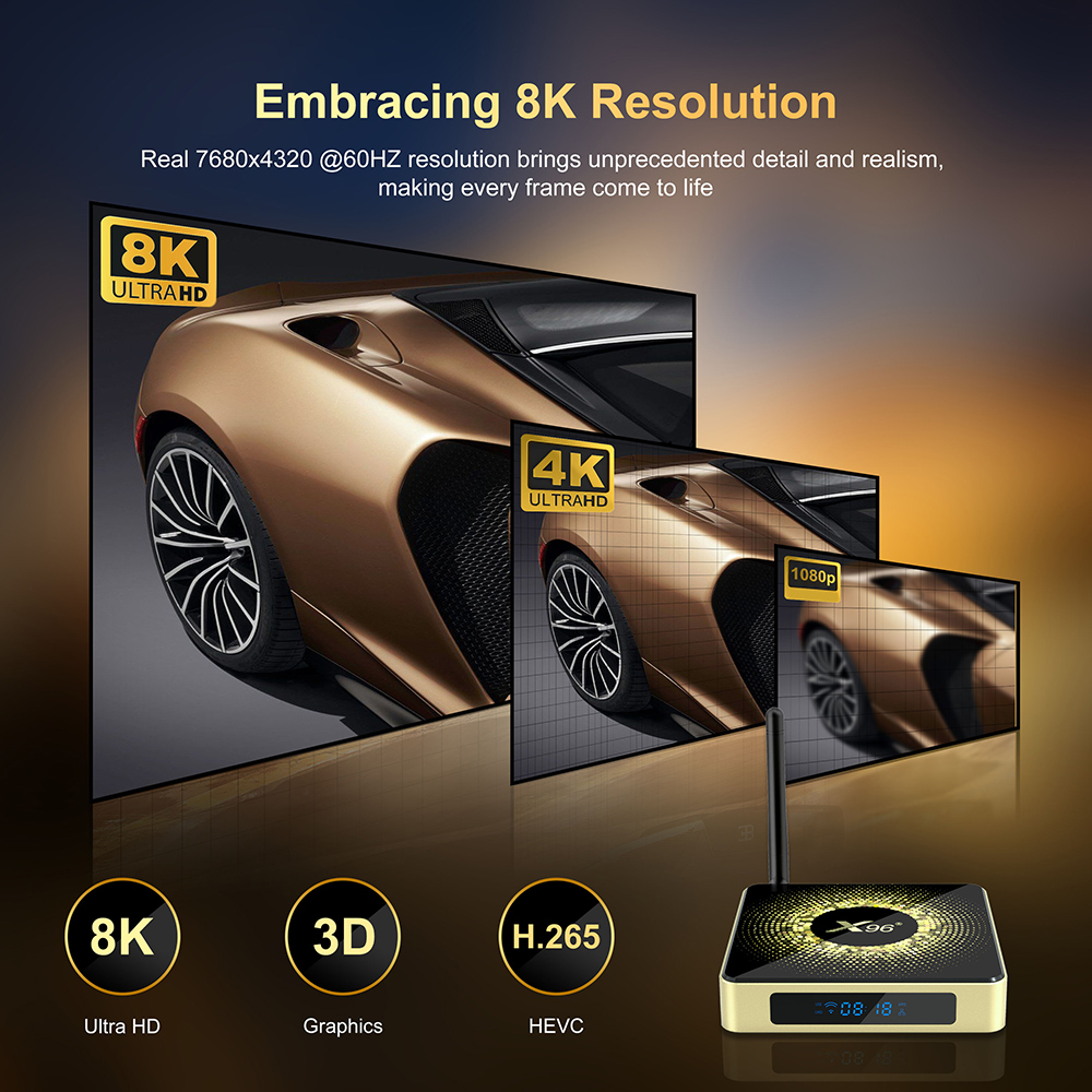 X96 X10 Amlogic S928X-J TV Box - Khadas Vim4 8Gb reseña y precio