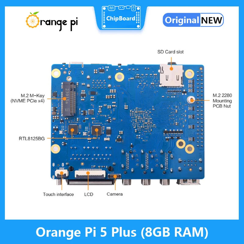 Orange Pi 5 Plus 8GB RAM RK358 - Orange Pi 5 Plus 16Gb reseña y precio
