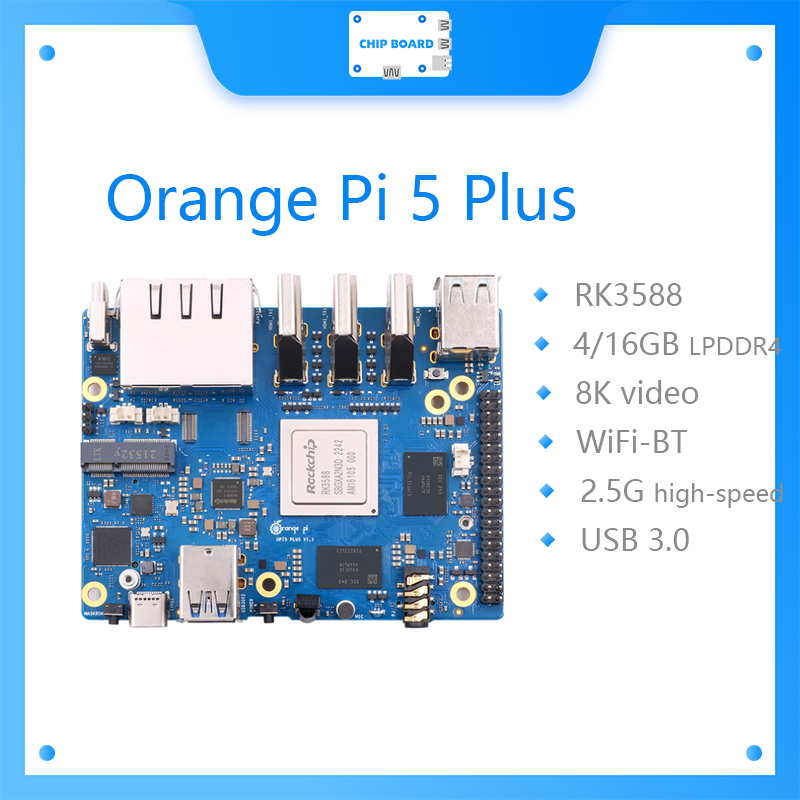 Orange Pi 5 Plus, Computadora  - Orange Pi 5 Plus 16Gb reseña y precio