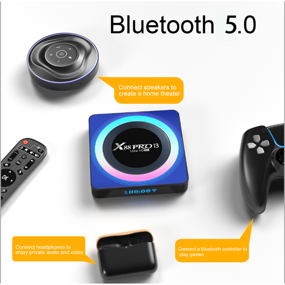 X88 PRO 13 Smart TV Box Androi - Radxa Rock 5B 16Gb reseña y precio