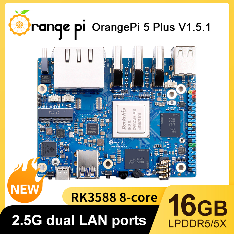 【Oferta Especial】Orange Pi 5 P - Orange Pi 5 Plus 16Gb reseña y precio