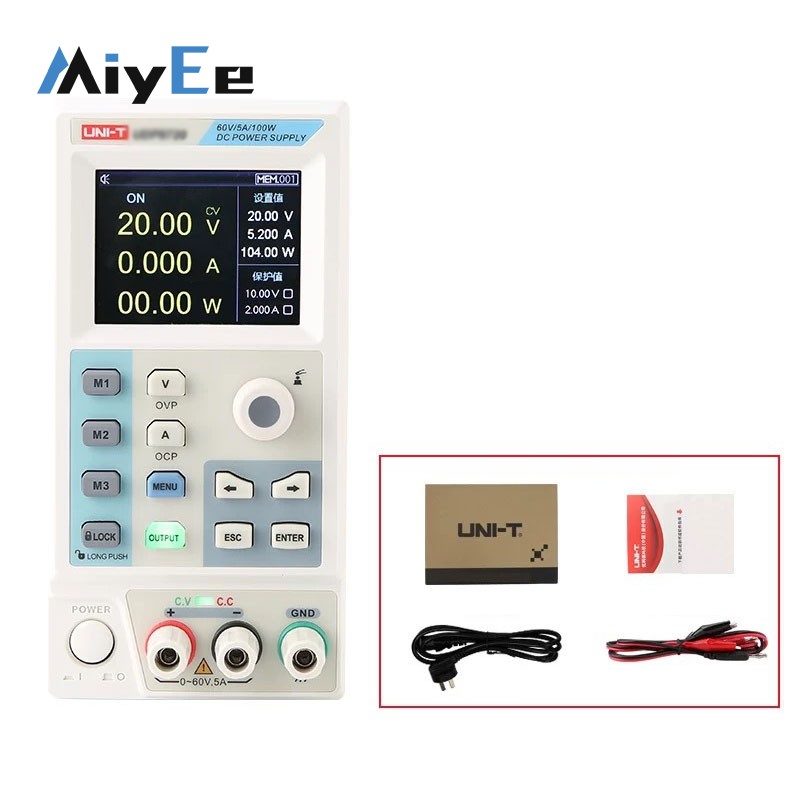 UNI-T 60V 5A/8A180W/100W Fuent - Programmable Dc Power Supply 60V 5A reseña y precio