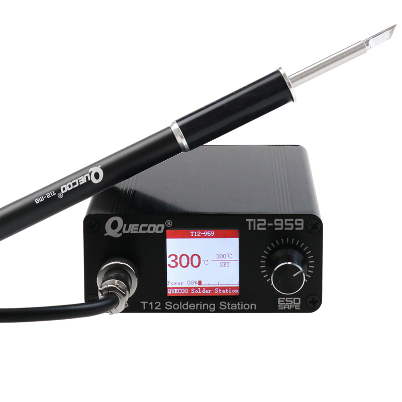 Estación de soldadura T12-959  - Soldering Station T12 Oled reseña y precio