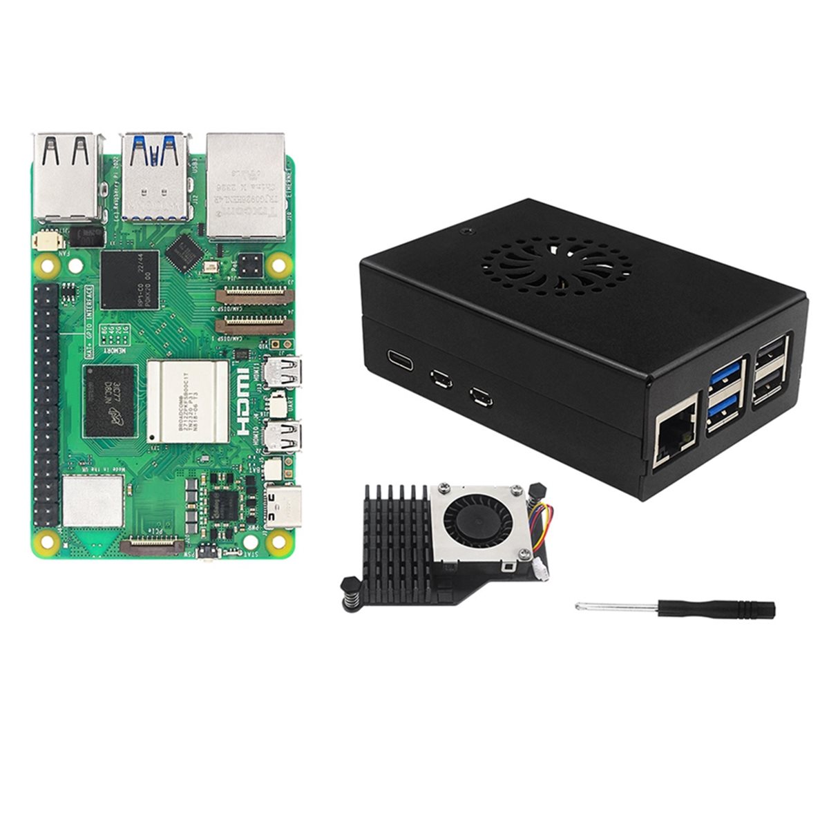 X14A& Kit de Inicio IRasptek p - Raspberry Pi 5 8Gb Kit reseña y precio