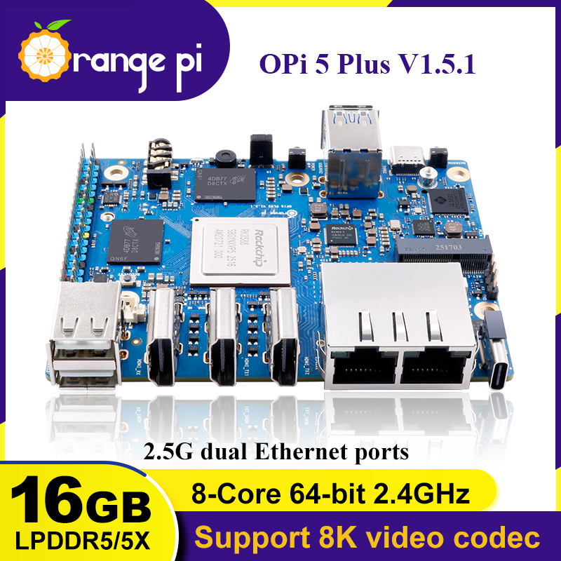 VivaChip TechOrangePi 5 Plus 1 - Orange Pi 5 Plus 16Gb reseña y precio