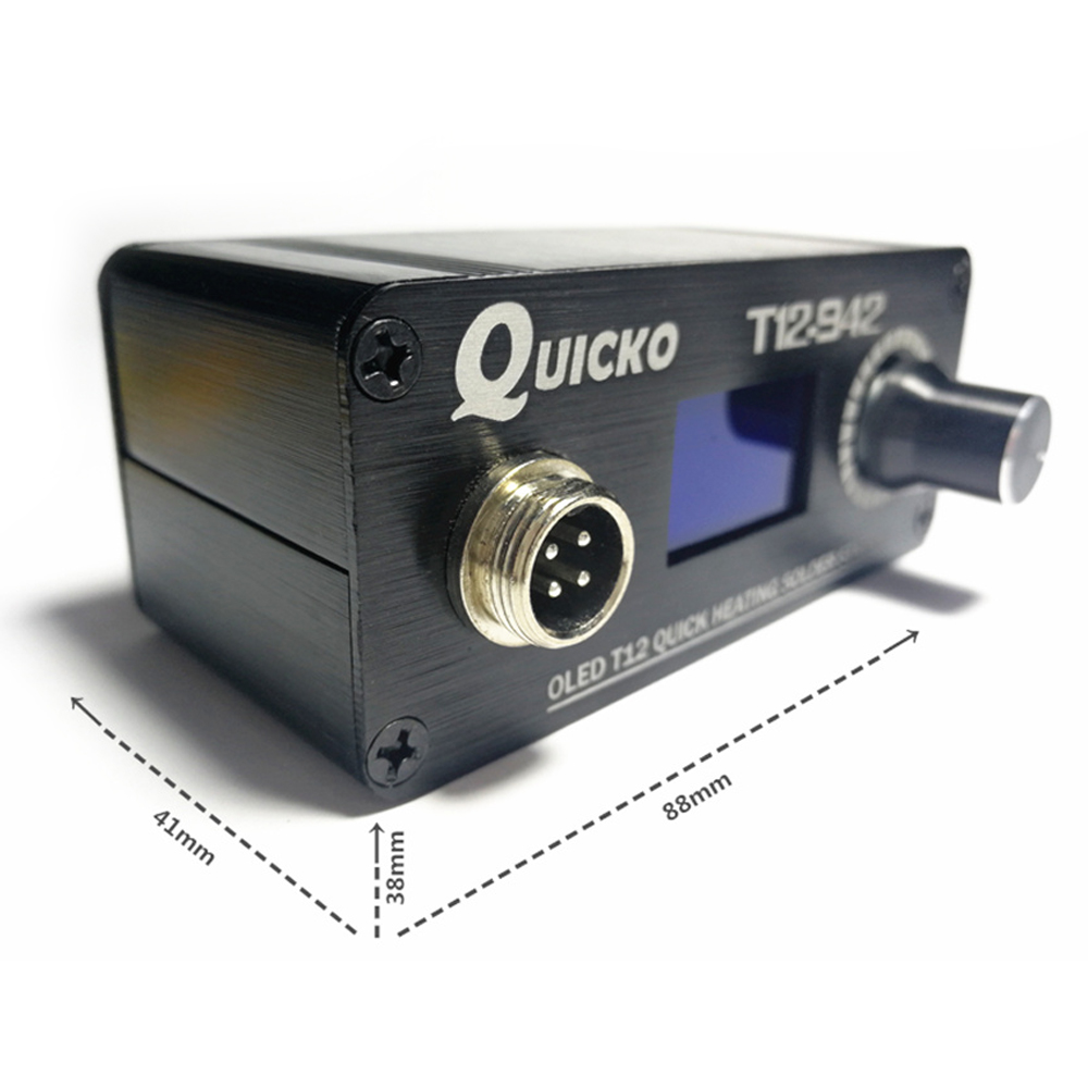 QUICKO MINI T12 STC OLED Estac - Soldering Station T12 Oled reseña y precio