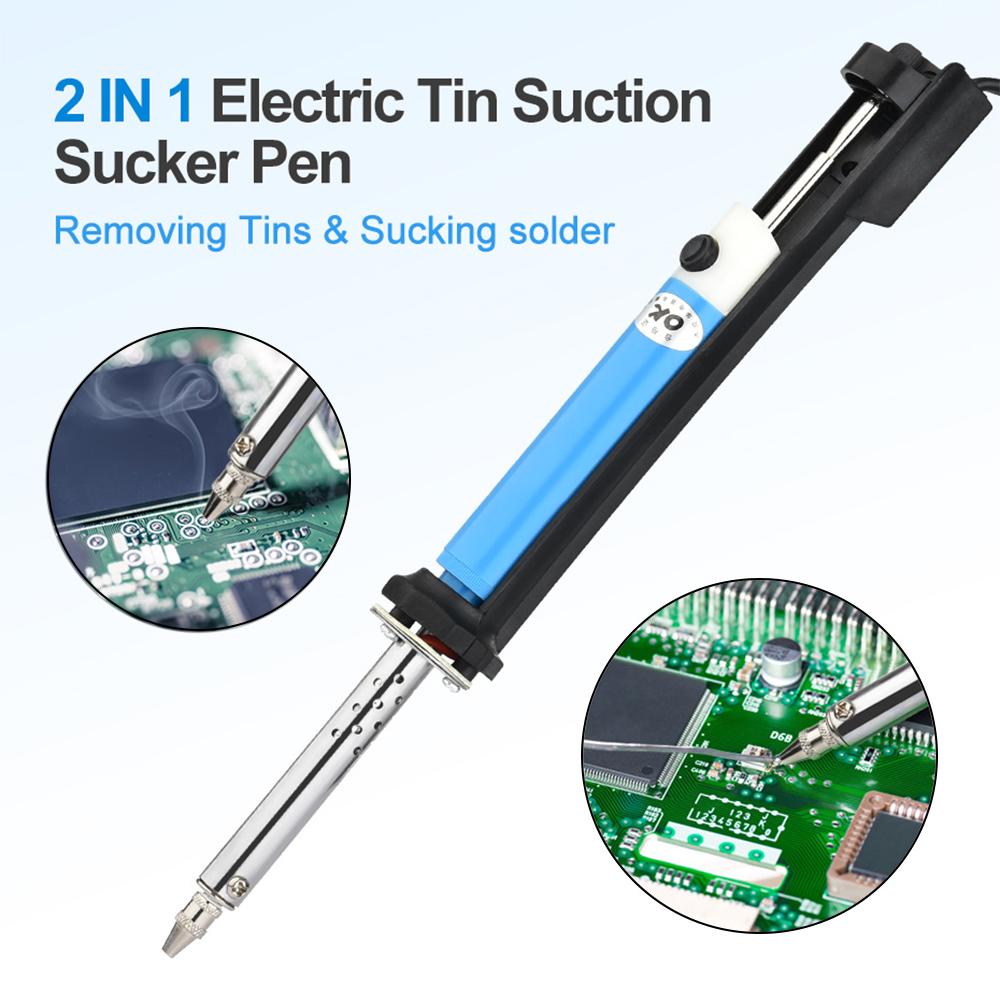 Pistola de Succión Eléctrica d - Desoldering Gun Vacuum Electric reseña y precio