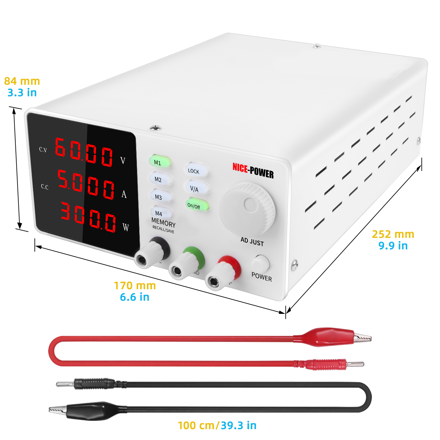 Nuevo diseño Nice Power Spps-S - Programmable Dc Power Supply 60V 5A reseña y precio