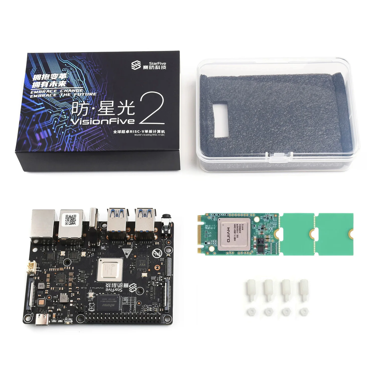 VisionFive2 8GB WiFi AI Kit, C - Raspberry Pi 5 8Gb Kit reseña y precio