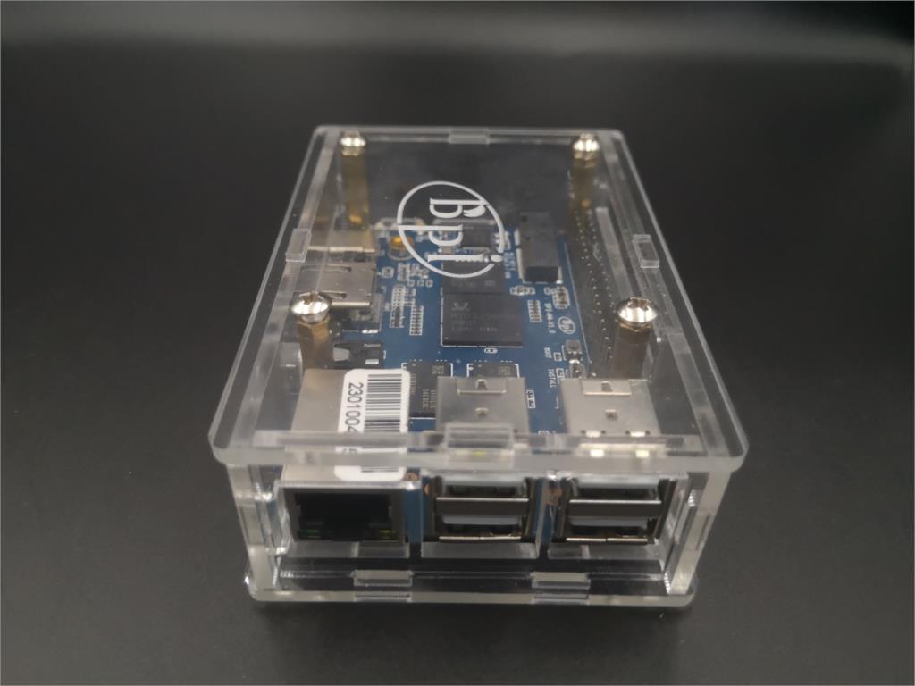 BPI M5 BPI M4 Caja acrílica Ba - Banana Pi Bpi-M5 reseña y precio