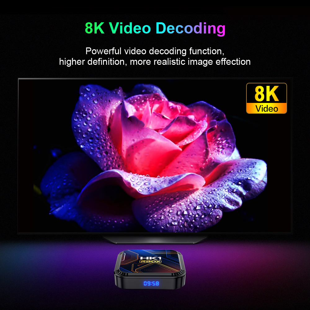 HK1 RBOX K8S Android 13 TV Box - Radxa Rock 5B 16Gb reseña y precio