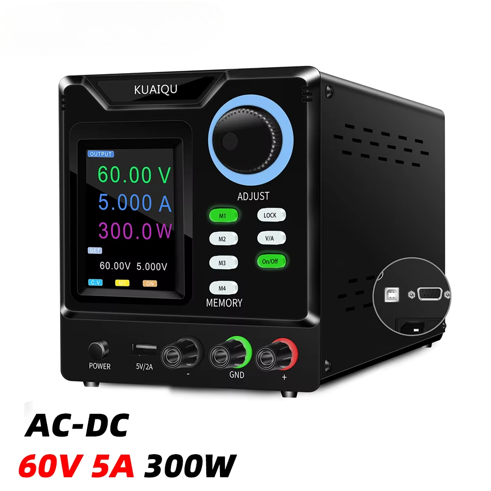 KUAIQU SPPS-D605-232 60V 5A 12 - Programmable Dc Power Supply 60V 5A reseña y precio