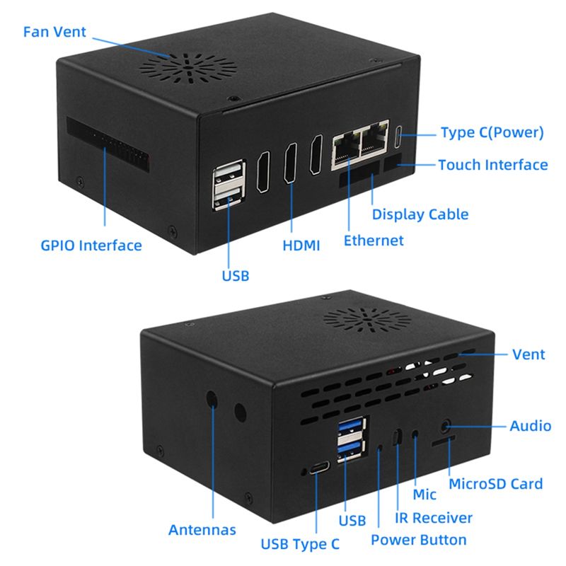 Caja Metálica A29F de Alta Cal - Orange Pi 5 Plus 16Gb reseña y precio