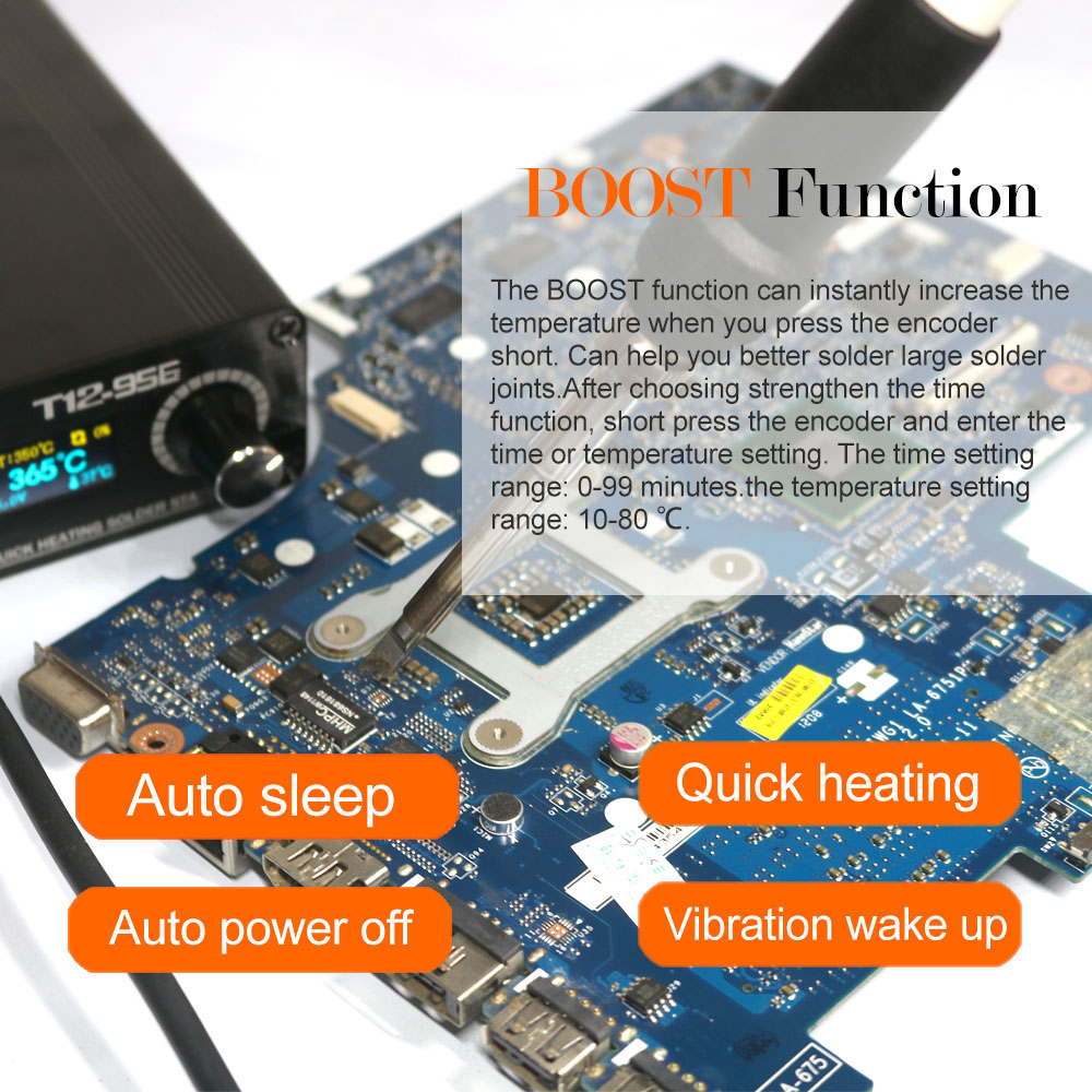 Estación Digital de soldadura  - Soldering Station T12 Oled reseña y precio