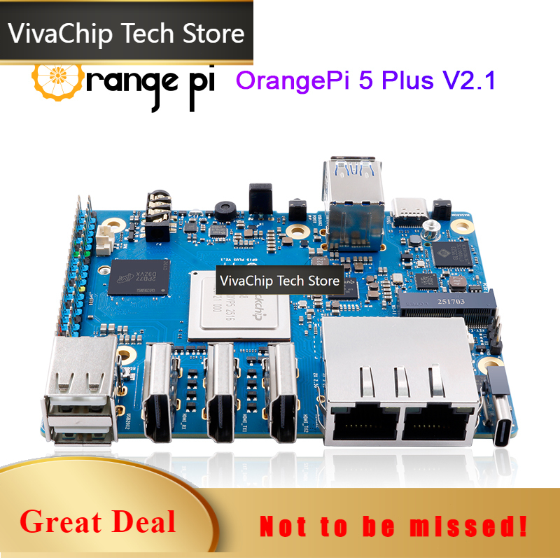 VivaCTOrange Pi 5 Plus Mini PC - Orange Pi 5 Plus 16Gb reseña y precio