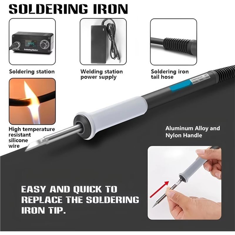 Estación de Soldadura Digital  - Soldering Station T12 Oled reseña y precio