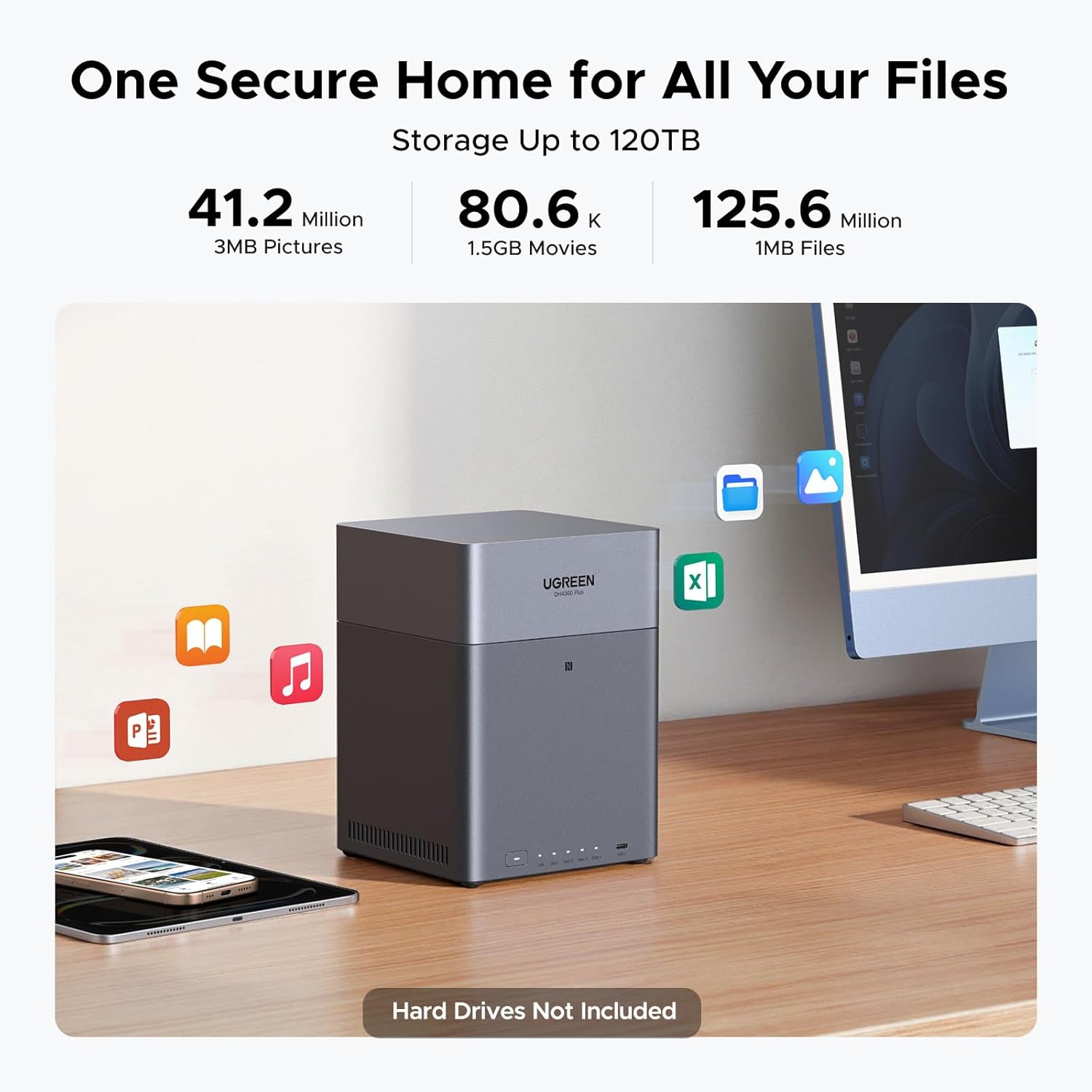 UGREEN NAS DH4300 Plus NAS de  - Khadas Vim4 8Gb reseña y precio